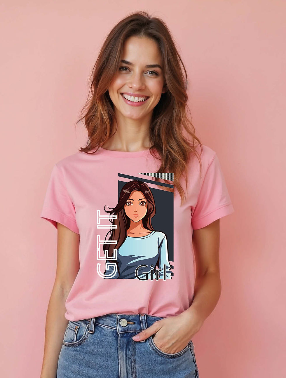 Thumbnail: get it Modern Women’s Printed  Graphic Stylish T-Shirt – Limited Stock