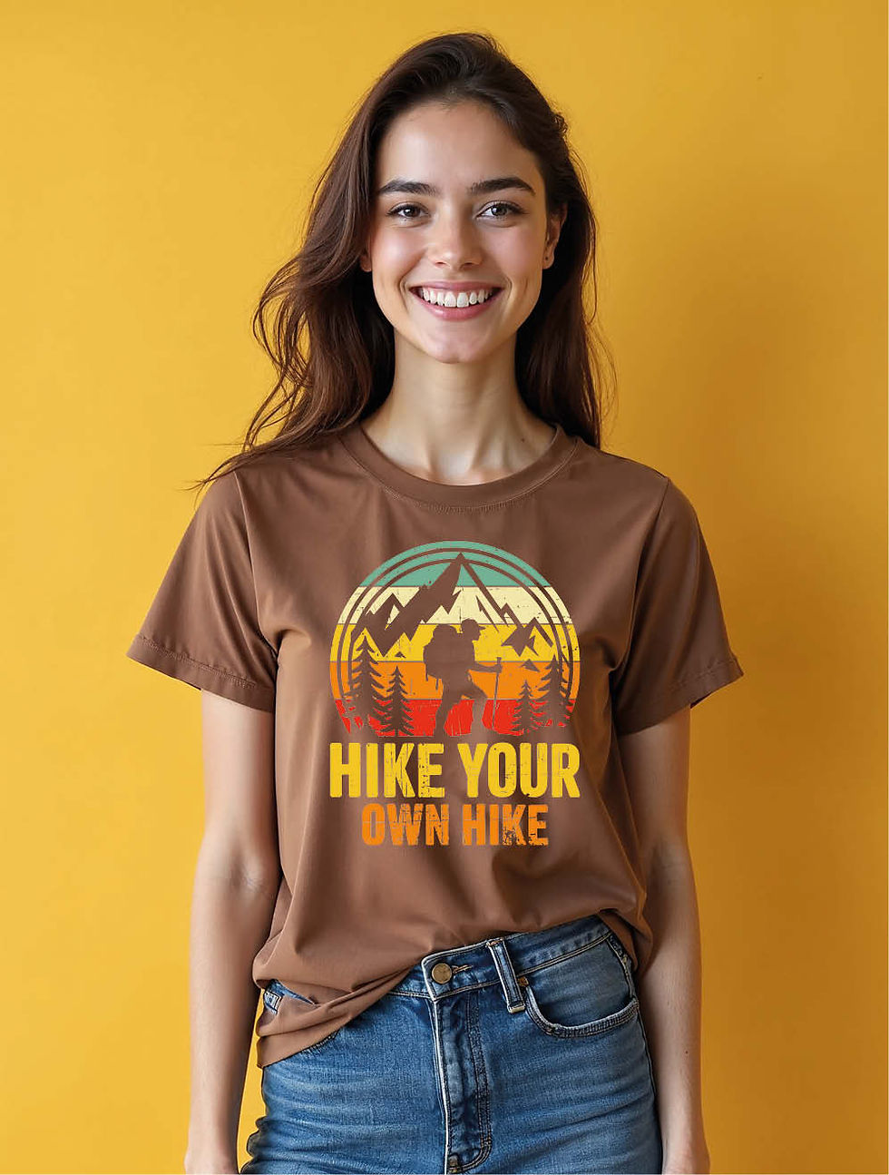 Thumbnail: Hike your own hike Classic Women’s Streetwear T-Shirt – Premium Quality