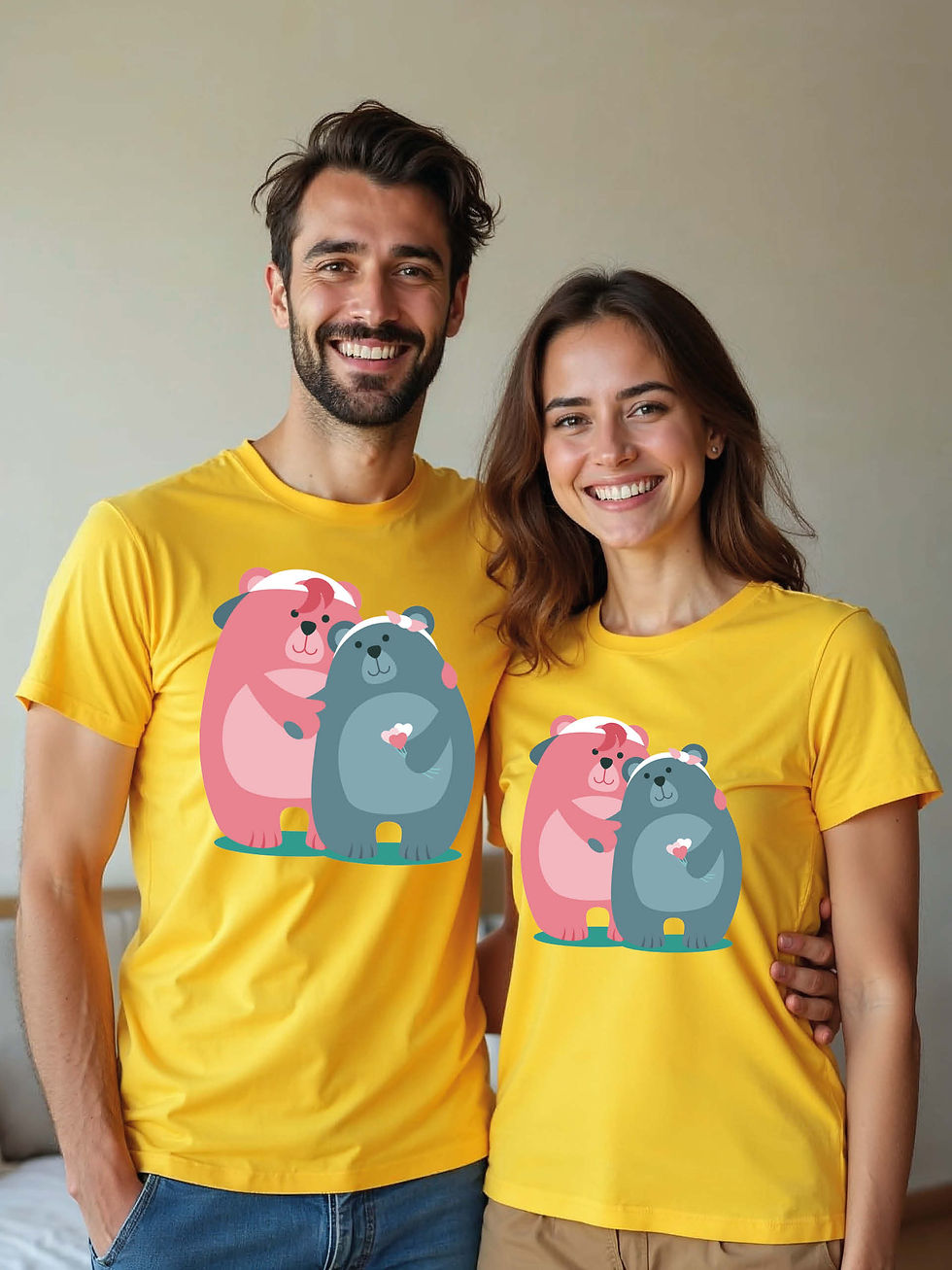 Thumbnail: Eternal Love Animal Couple T-Shirt Lovers Edition – Buy Now