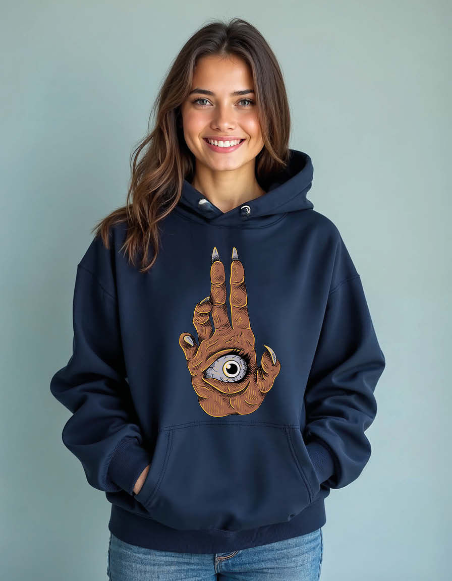 Thumbnail: The All-Seeing Grip Premium Unisex Printed Graphic Hoodies For Men & Women