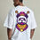 Thumbnail: Samurai Panda Cool Unisex Drop Shoulder Oversized T-Shirt | Funny Artwork