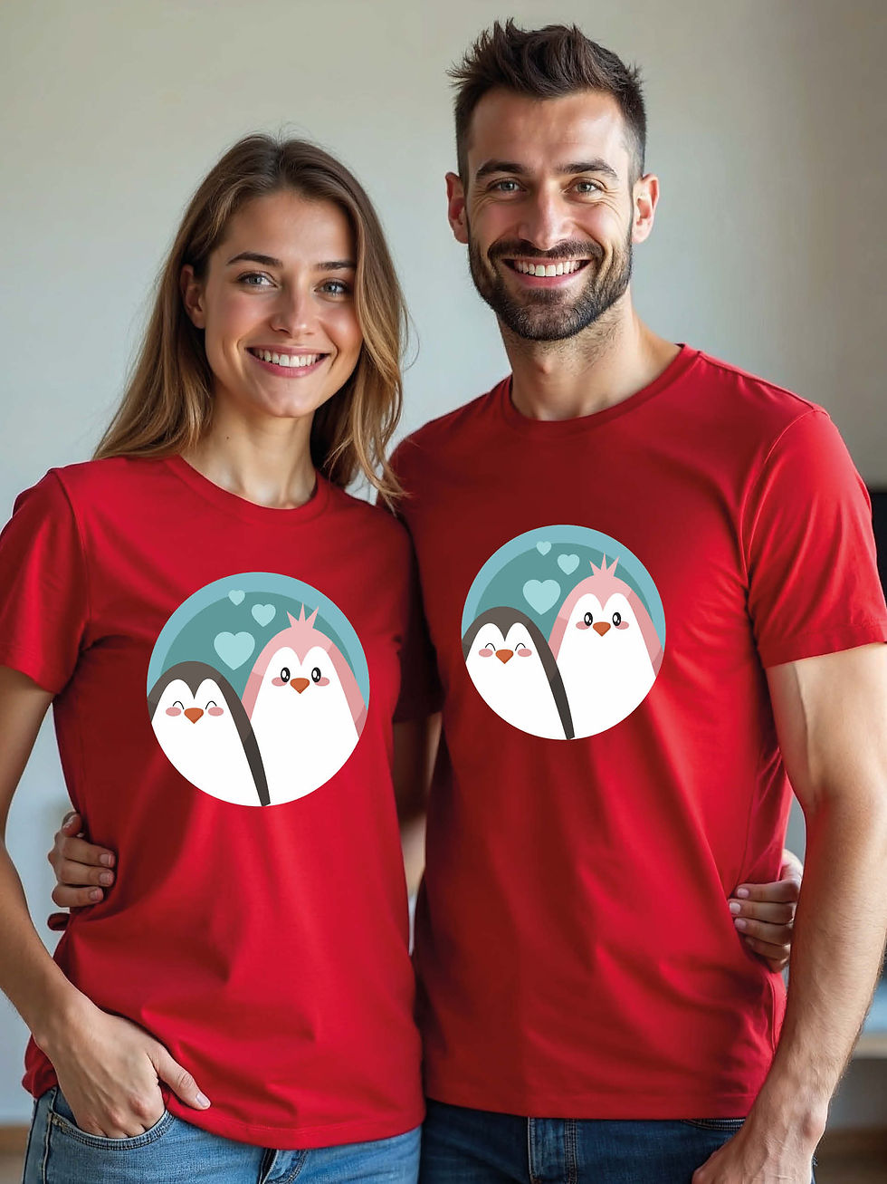 Thumbnail: Anniversary Animal Couple Matching Tee Lovers Edition – Shop