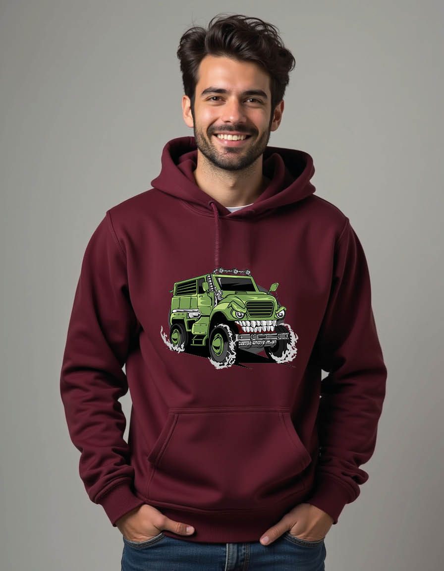 Thumbnail: Trendy  Streetwear Men’s Printed Hoodie – Urban Streetwear Style