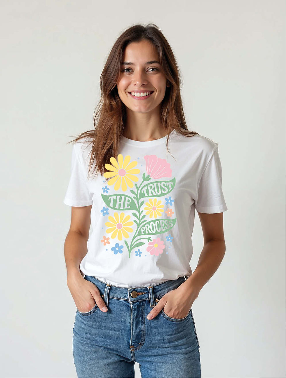 Thumbnail: trust the process  Cool Women’s Printed Graphic Streetwear T-Shirt – Best Price