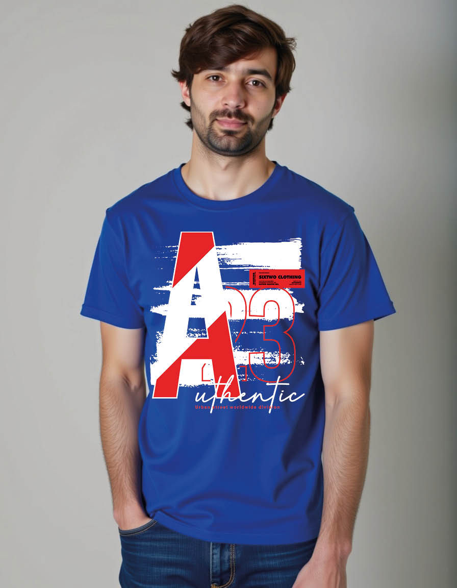Thumbnail: authenti abstract simple vintage fashion mens printed graphic t shirt