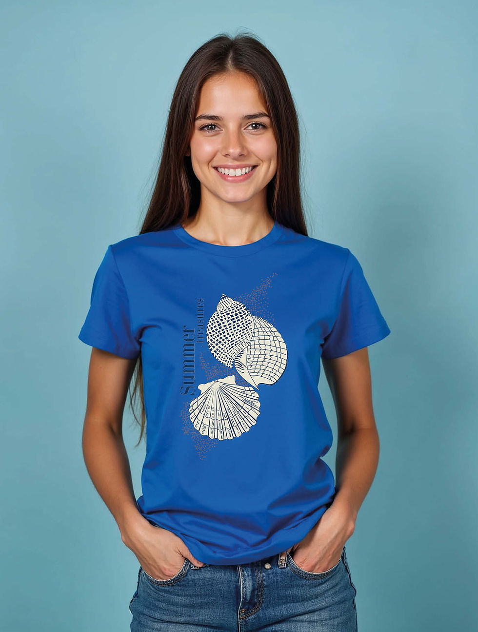 Thumbnail: summer treasures Urban Women’s Printed Graphic T-Shirt – Buy Now