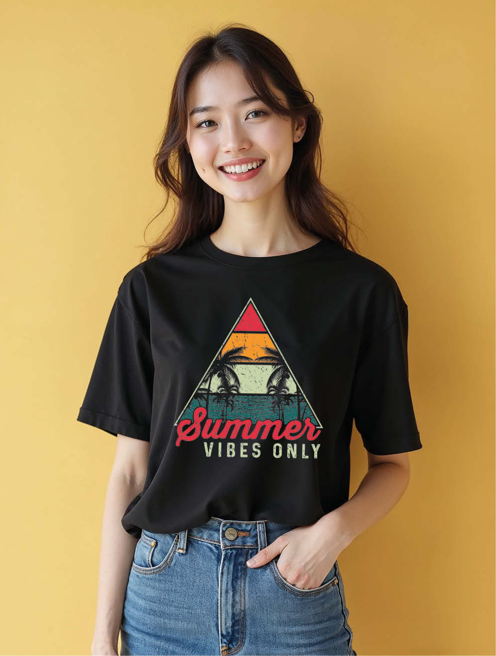 summer vibes only Trendy Women’s Streetwear T-Shirt – Shop Now