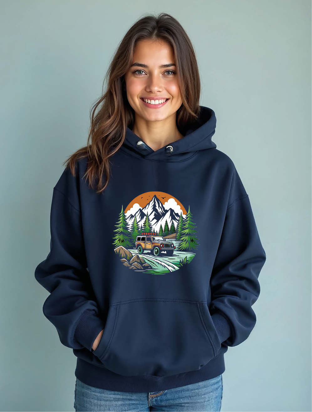 Off-Road Adventure Classic Women’s Streetwear Hoodies – Premium Quality