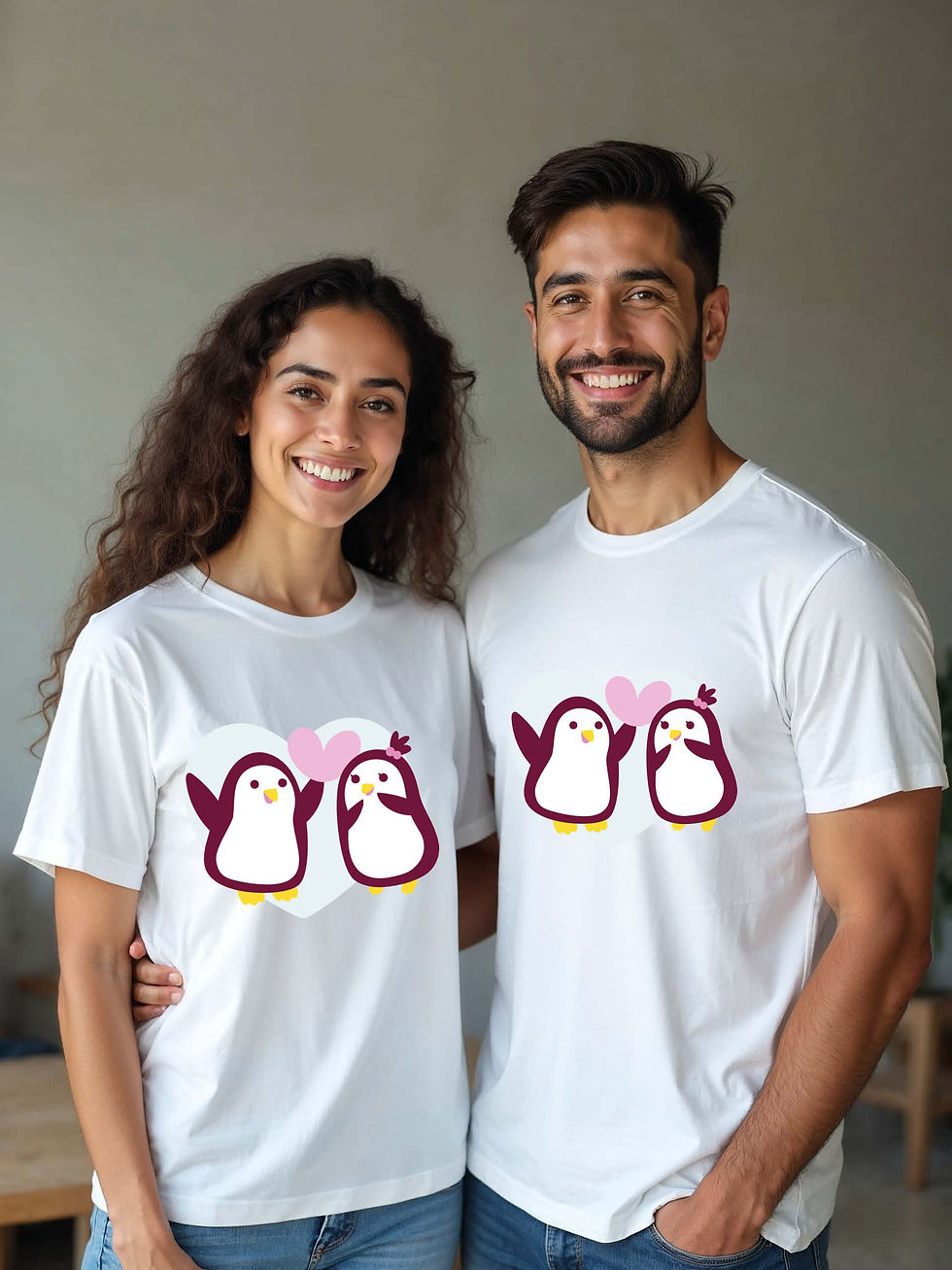 Thumbnail: Eternal Love Animal Couple Matching Tee Lovers Edition – Fast
