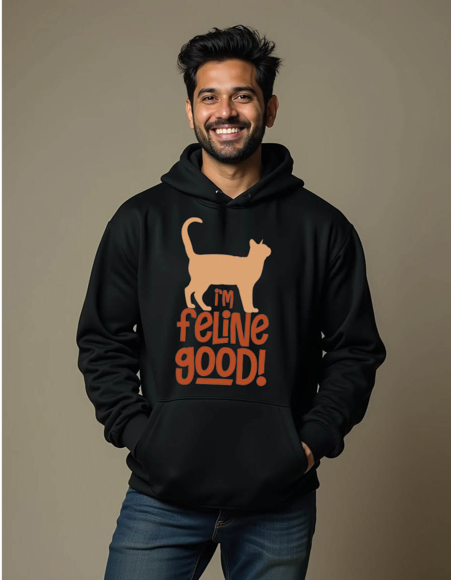 Thumbnail: im feline good Limited Edition Men’s Streetwear Hoodie – Graphic Print