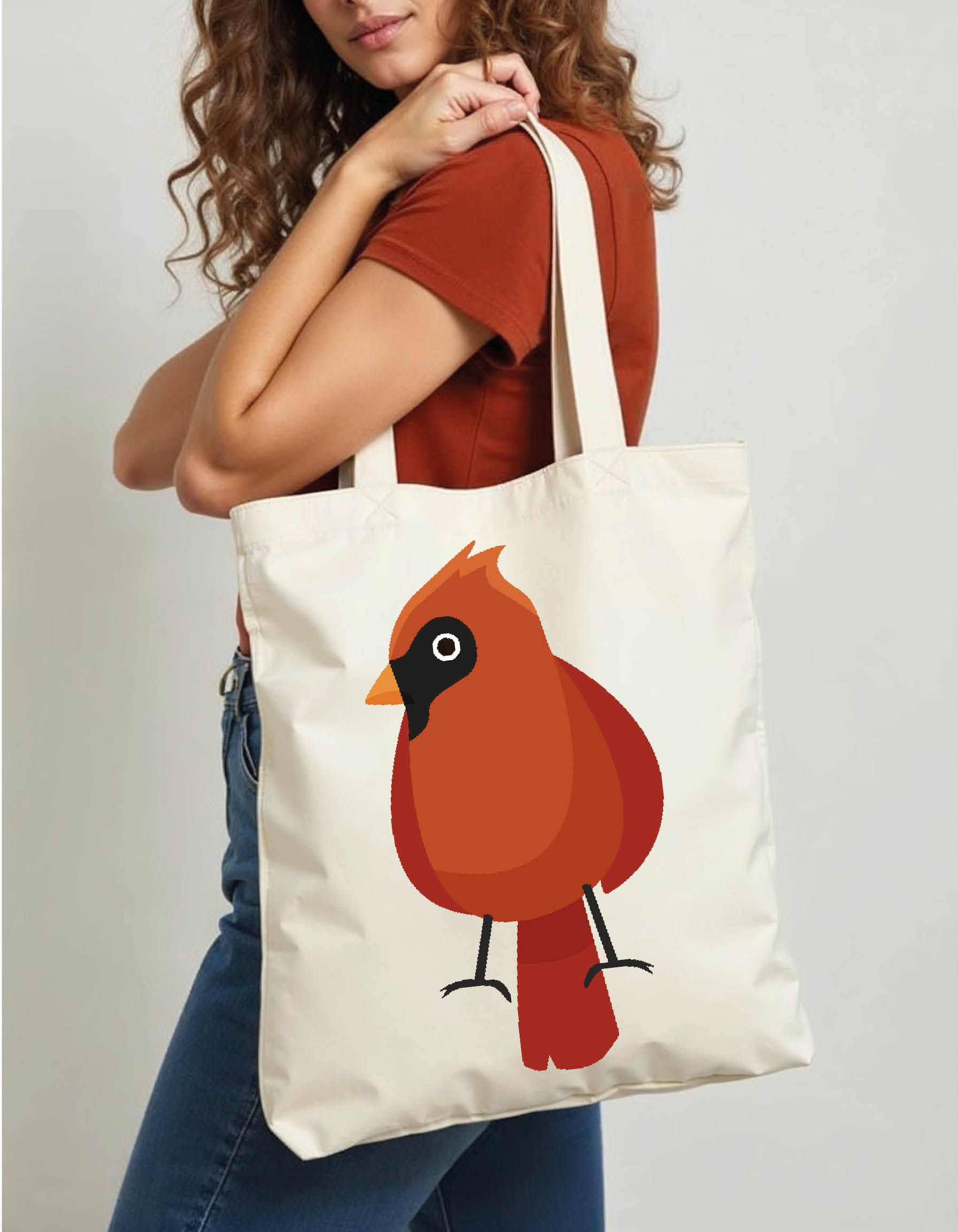 Reusable Grocery Tote Printed Bag – Premium Quality Shopper Eco-Friendly Choice