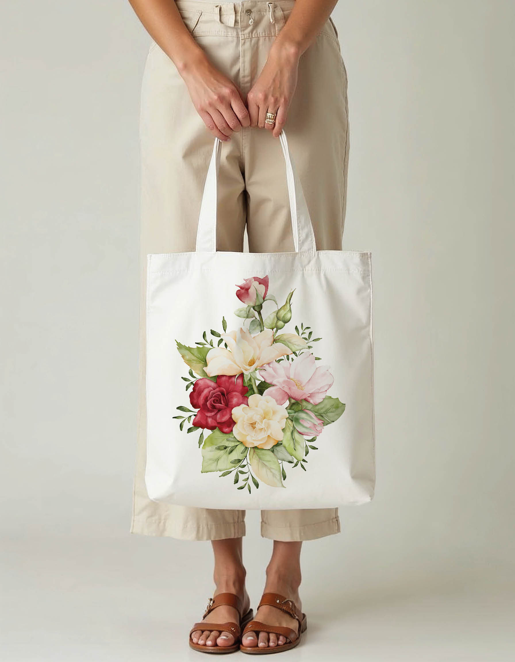 Gifting Tote Printed Bag – Modern Artistic Design Low Price Offer