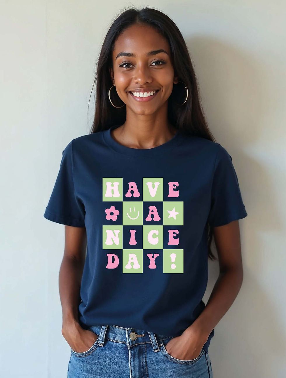Thumbnail: have a nice day Trendy Women’s Printed graphic T-Shirt buy now