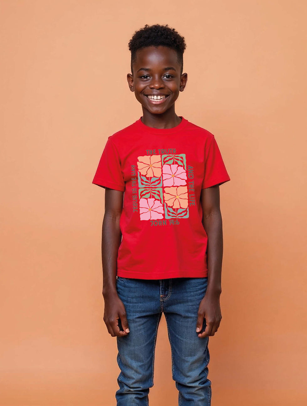 Thumbnail: jesus is the way the truth and the life john 14:6 Unisex Printed Graphic T-Shirt