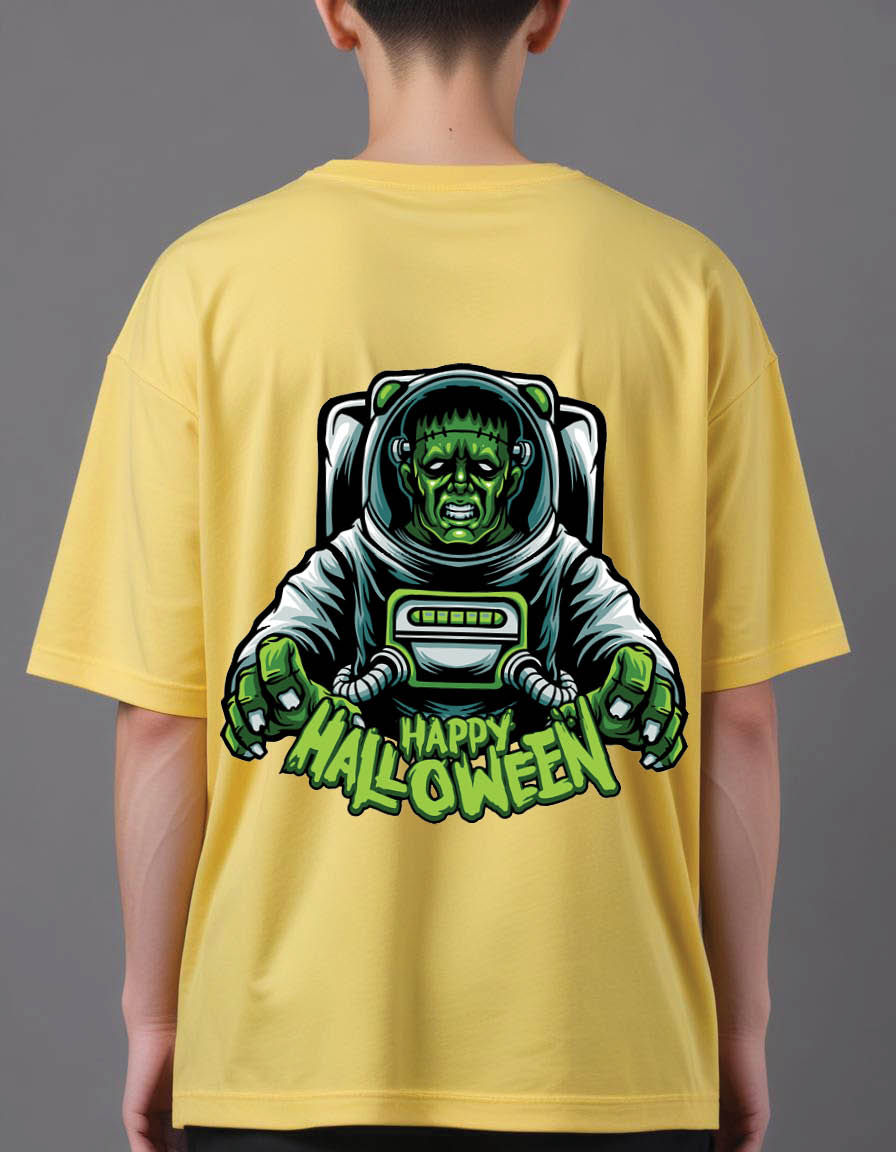 astro franky Mens Oversized Printed T shirt