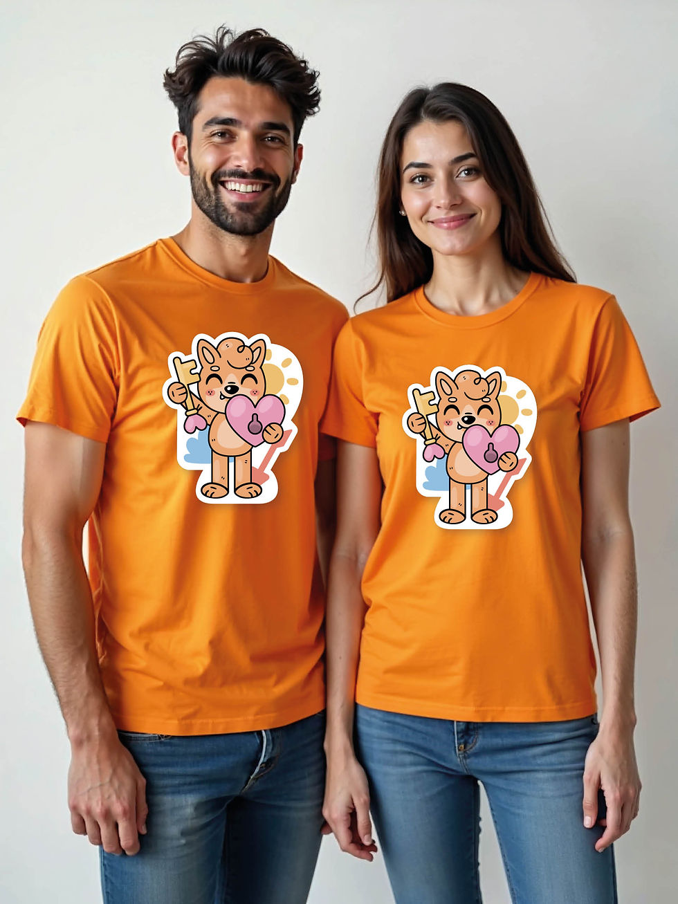 Thumbnail: Forever Love Cartoon Couple T-Shirt Lovers Edition – Discount Offer