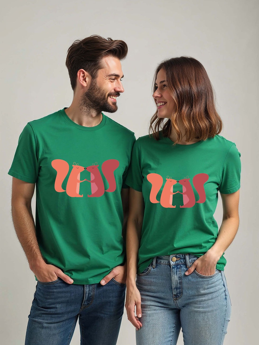 Stylish Cartoon Couple T-Shirt Lovers Edition – Hot Deal