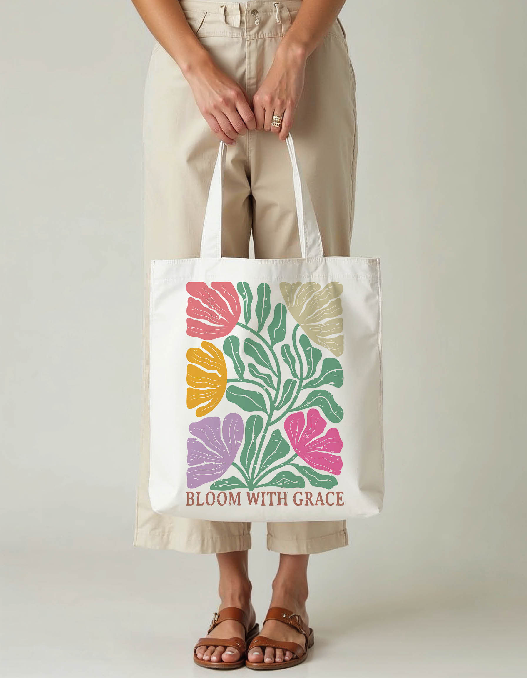 Reusable Grocery Tote Printed Bag – Perfect Gift Idea Fast Delivery