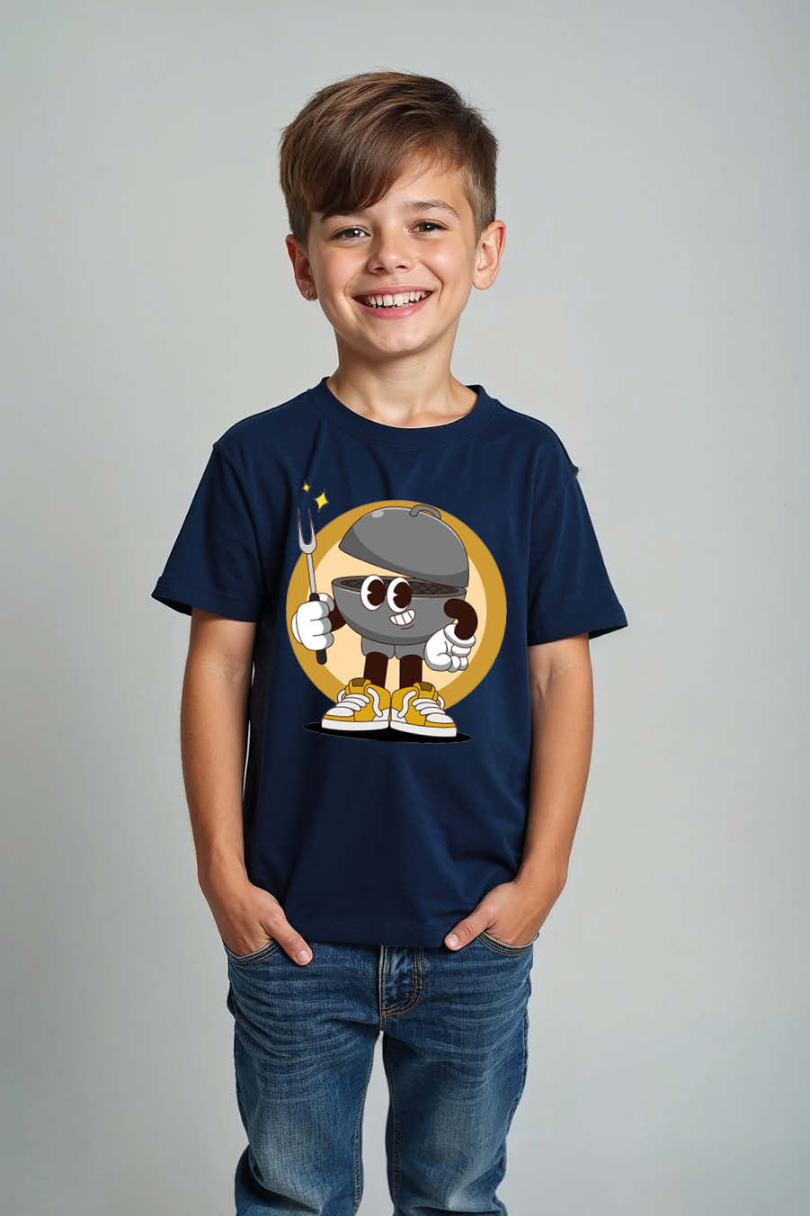 Thumbnail: Chif Stylish Kids Printed T-Shirt – Design Print Design for Boys & Girls