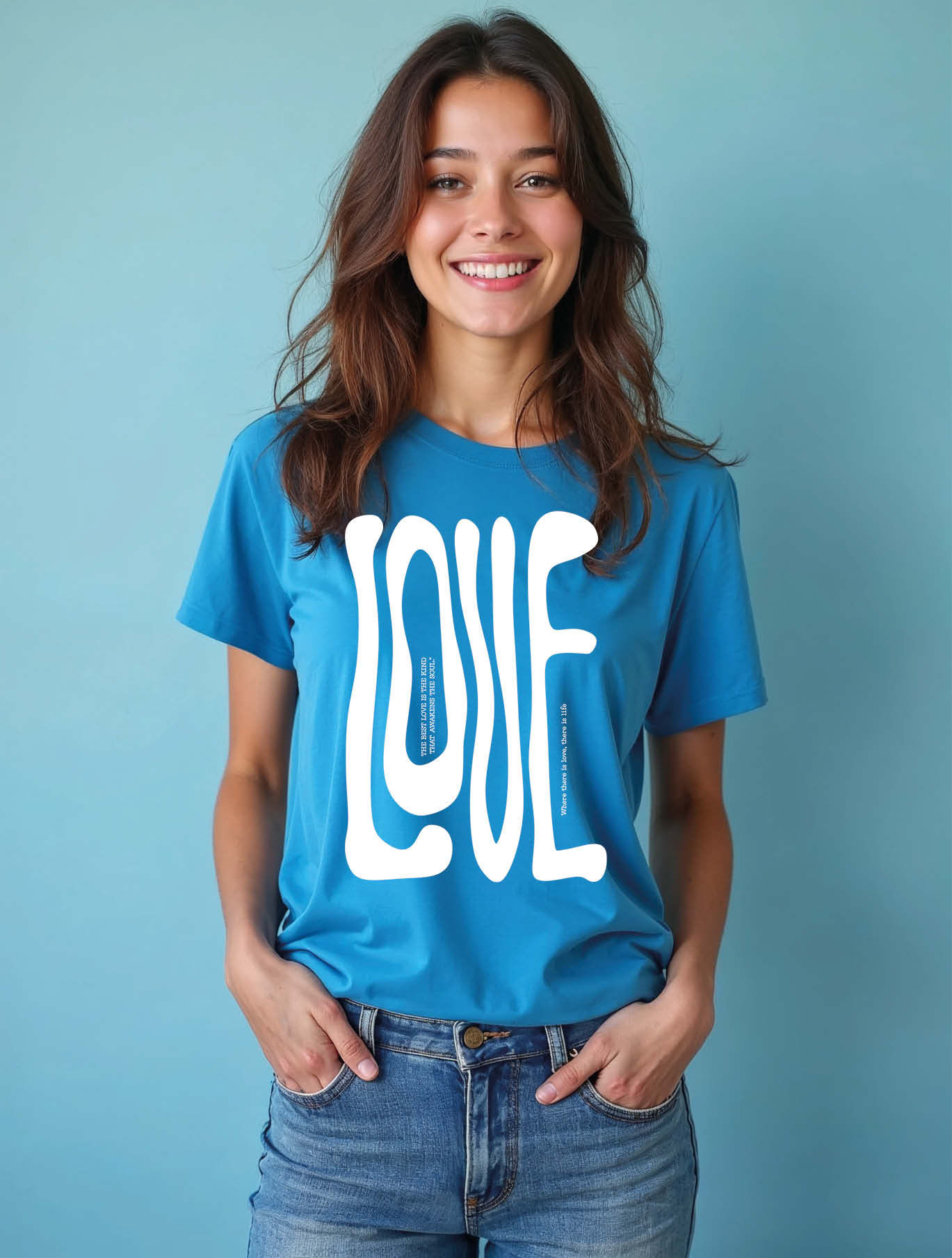 love Trendy Women’s Printed graphic T-Shirt – Sale