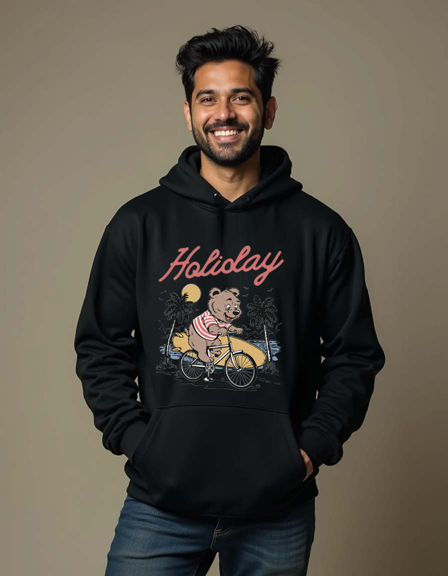 Thumbnail: holiday Stylish Unisex Graphic Printed Hoodies for mens & womens