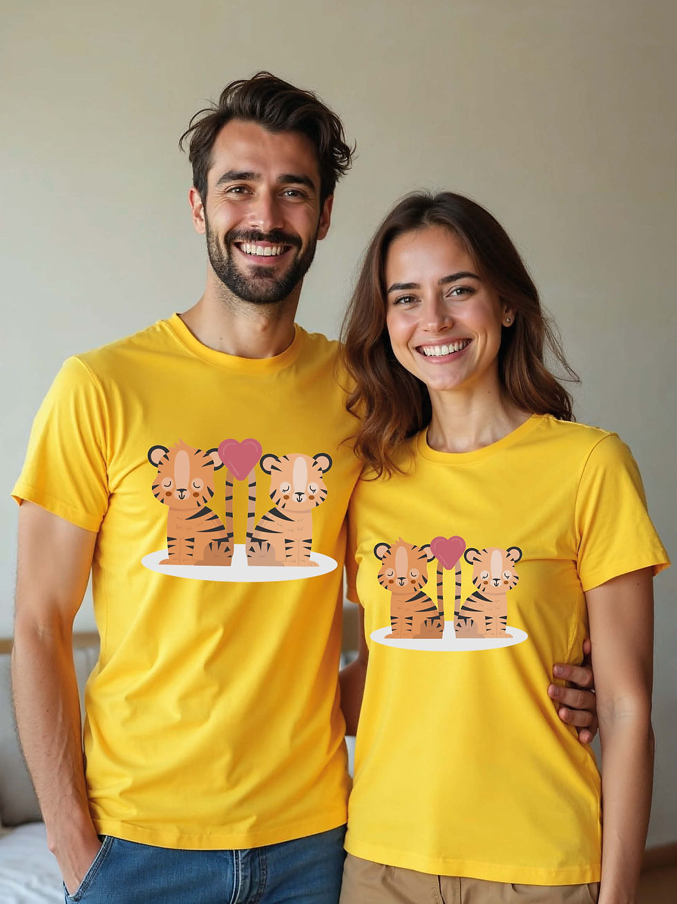 Thumbnail: Soulmates Animal Couple T-Shirt Lovers Edition – Discount Offer