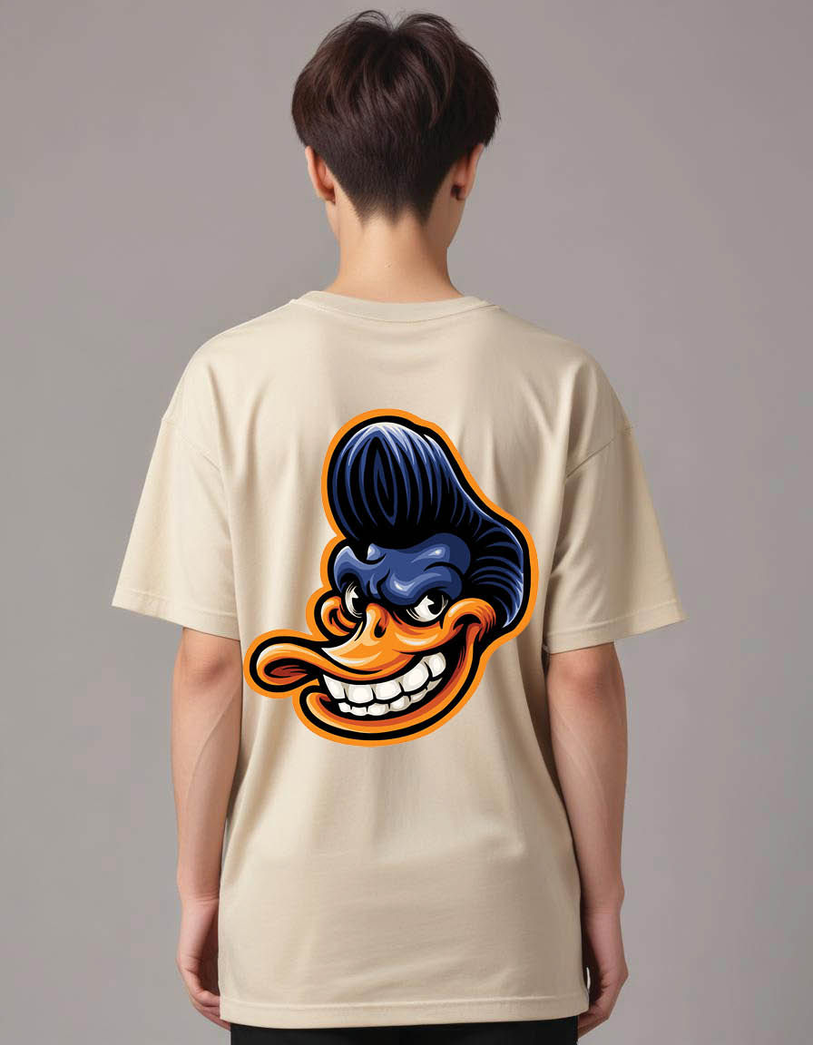 Thumbnail: cool duck Mens Oversized Printed T shirt