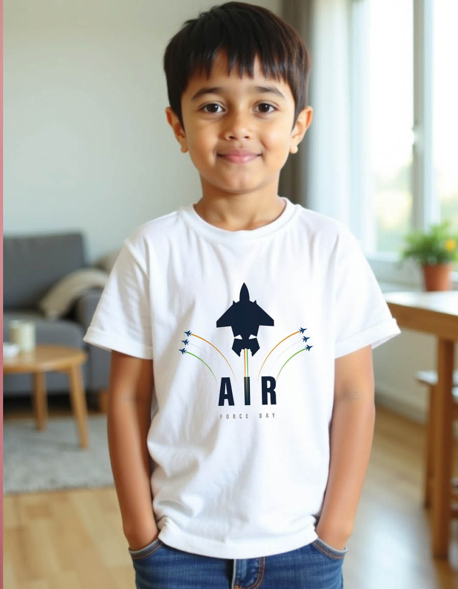 Indian air force day Unisex printed graphic t shirt