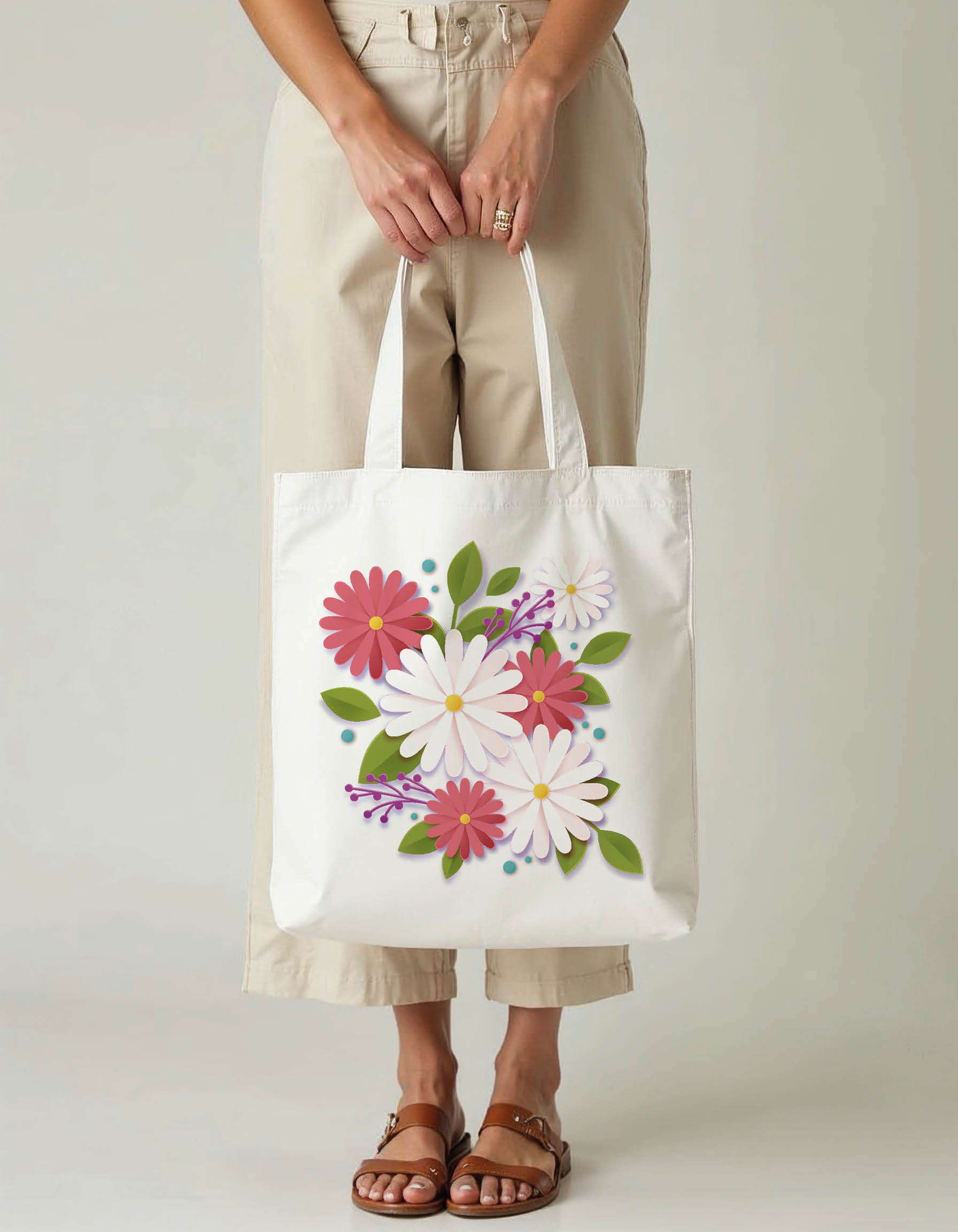 Gifting Tote Printed Bag – Stylish Grocery & Shopping Bag Eco-Friendly Choice