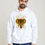 Thumbnail: elephant head engraving style with sacred geomerty Unisex Graphic Hoodies