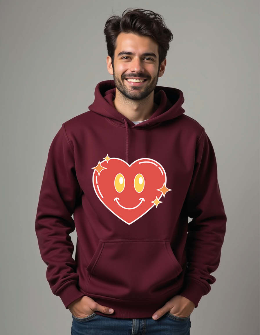 Thumbnail: Cartoon retro groovy hippie Unisex Printed Graphic Hoodies