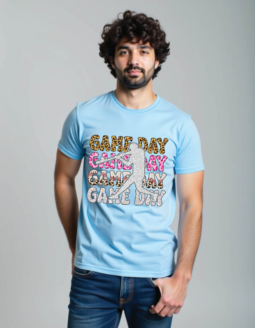 Thumbnail: baseball sublimation craft mens printed graphic t shirt