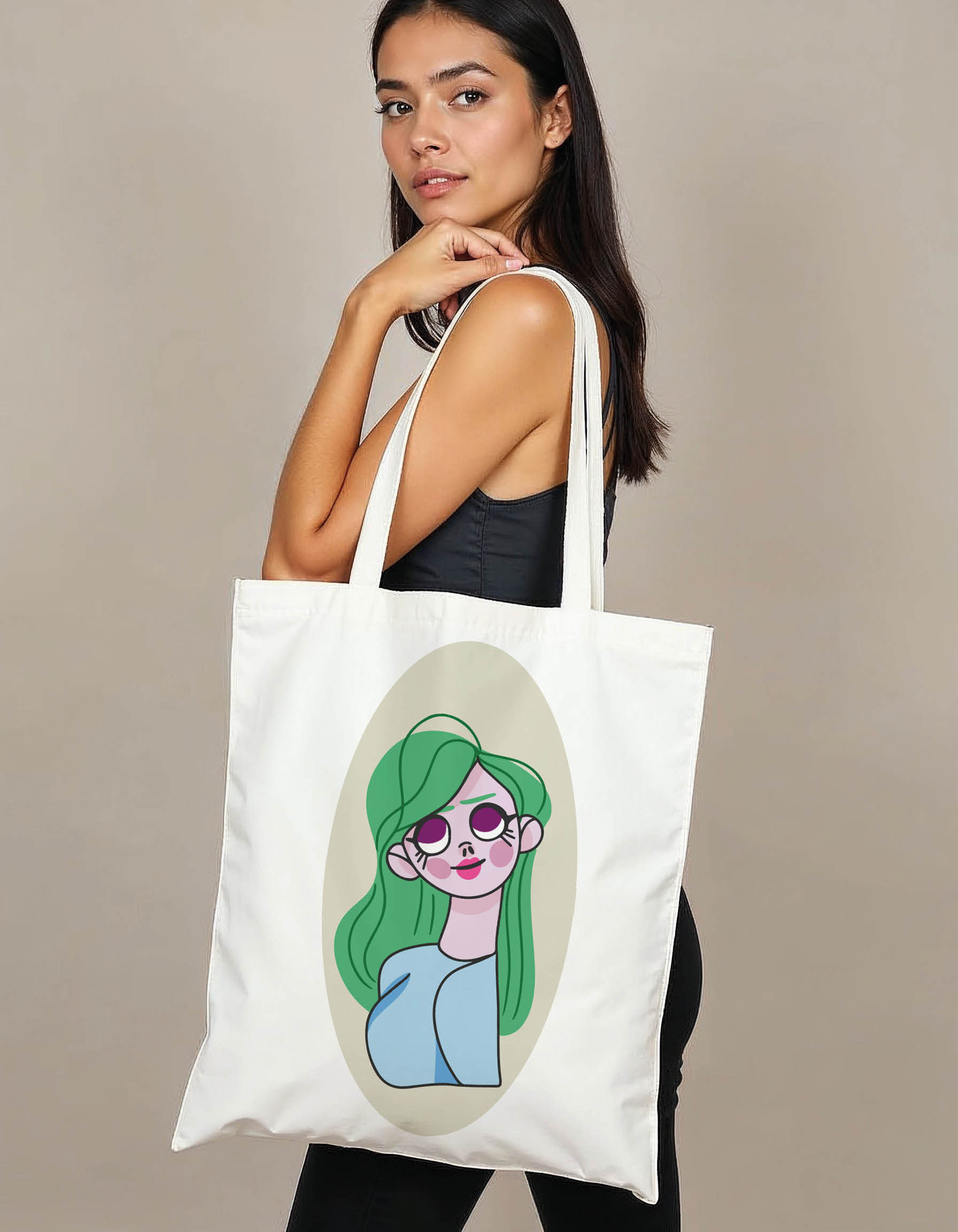 Trendy Everyday Tote Printed Bag – Perfect Gift Idea Low Price Offer