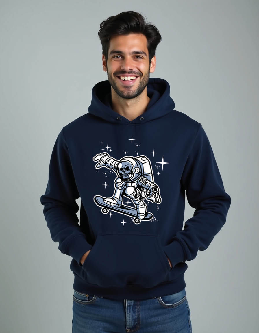 Thumbnail: sapce stake board Men’s Streetwear Graphic Printed Hoodie – Casual Streetwear
