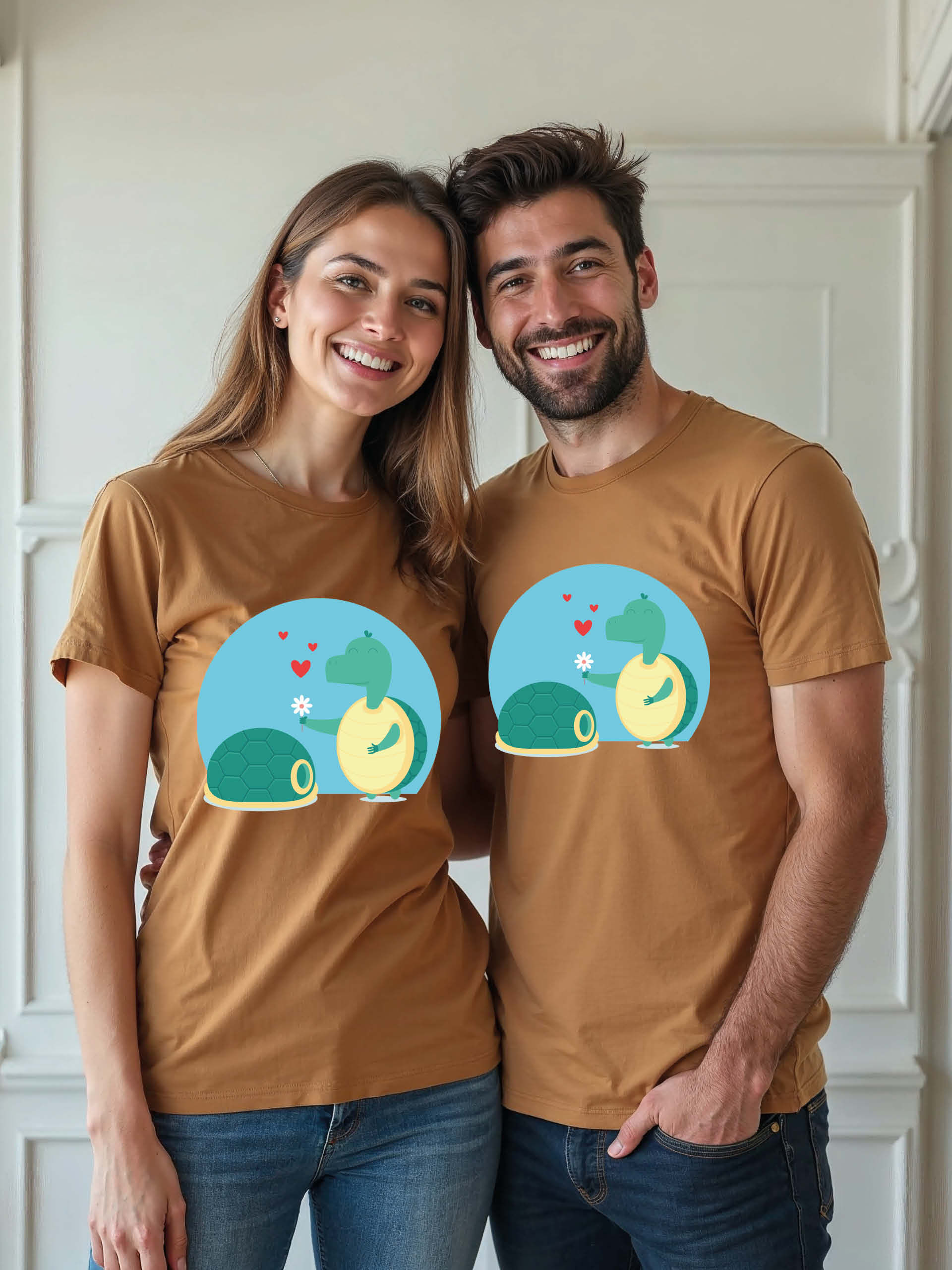 Stylish Animal Couple T-Shirt Lovers Edition – Discount Offer