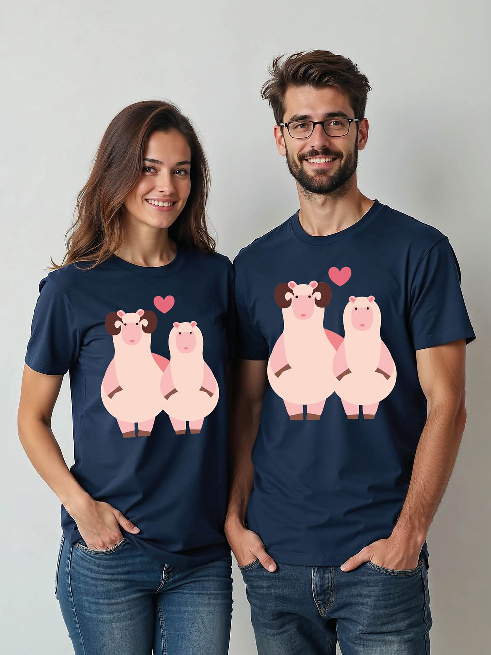 Thumbnail: Couple Goals Cartoon Couple Matching Tee Lovers Edition – Best Price