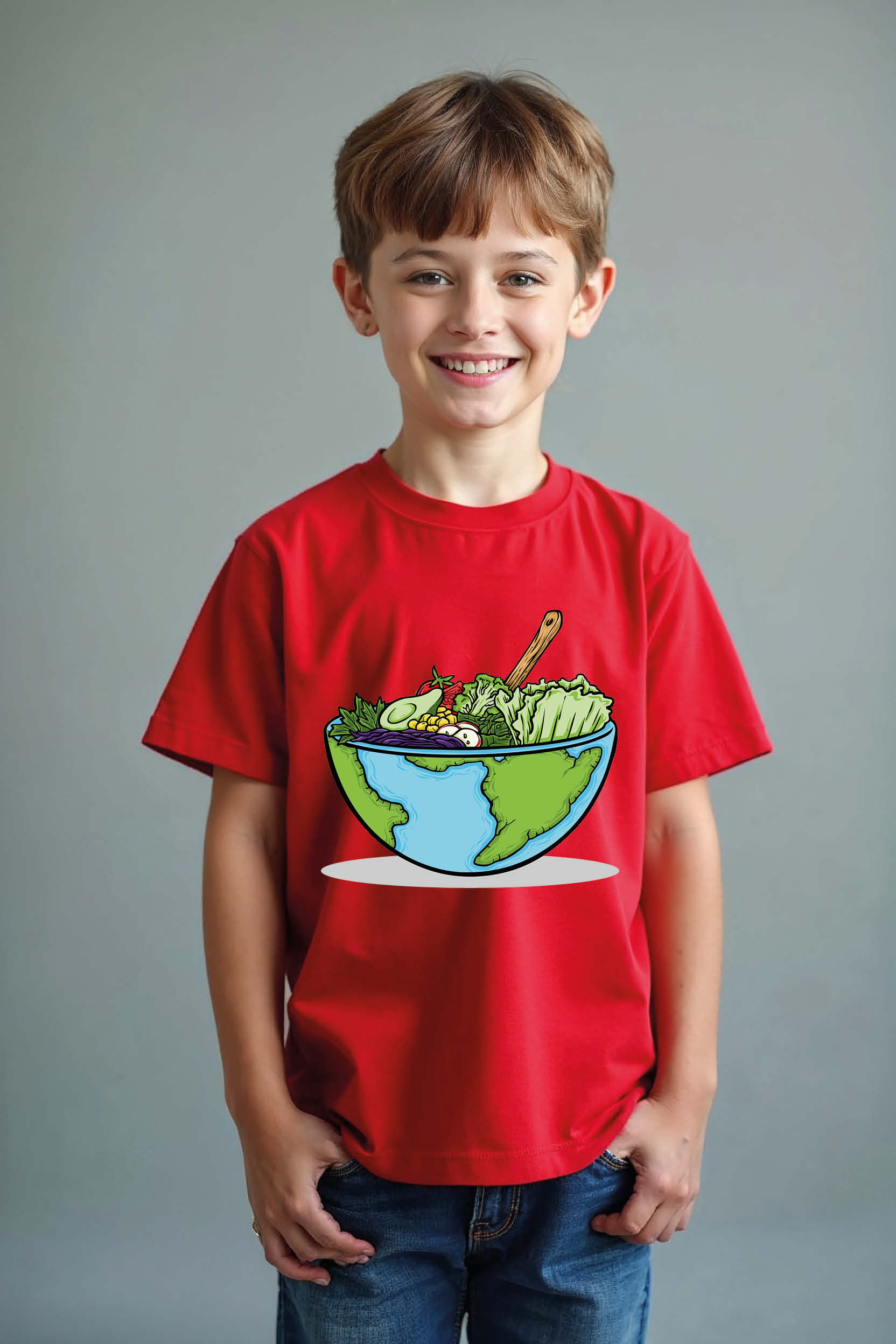 Make Peace Not War" Anti-Tank Graphic T-Shirt Stylish Kids Graphic Tee