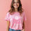 Thumbnail: hello spring Chic Women’s Printed Graphic Streetwear T-Shirt