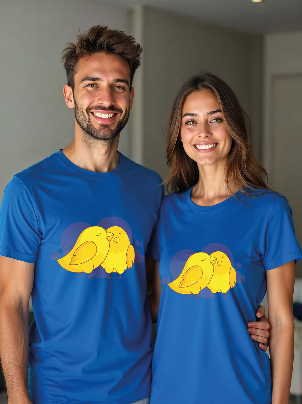 Stylish Animal Couple T-Shirt Lovers Edition – Discount Offer