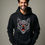 Thumbnail: Wolf black moon Unisex Printed Graphic Hoodies