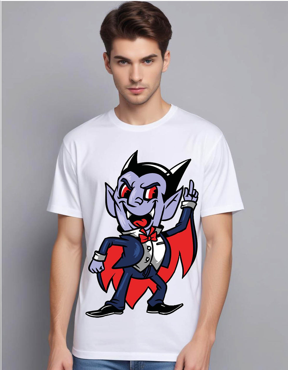 Thumbnail: dancing dracula mens printed graphic t shirt