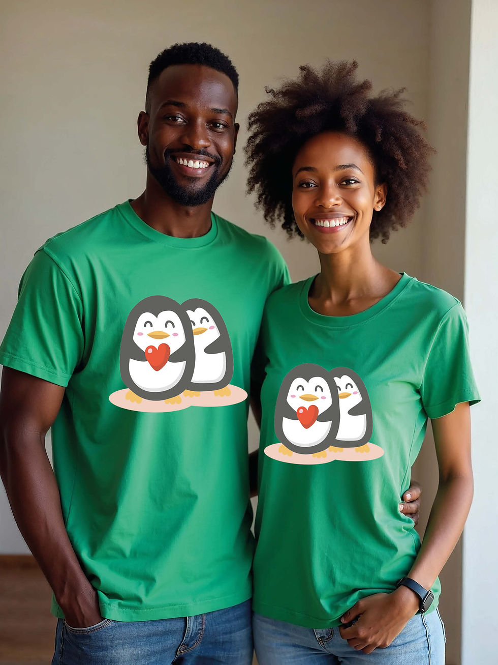 Thumbnail: Stylish Animal Couple T-Shirt Lovers Edition – Discount Offer