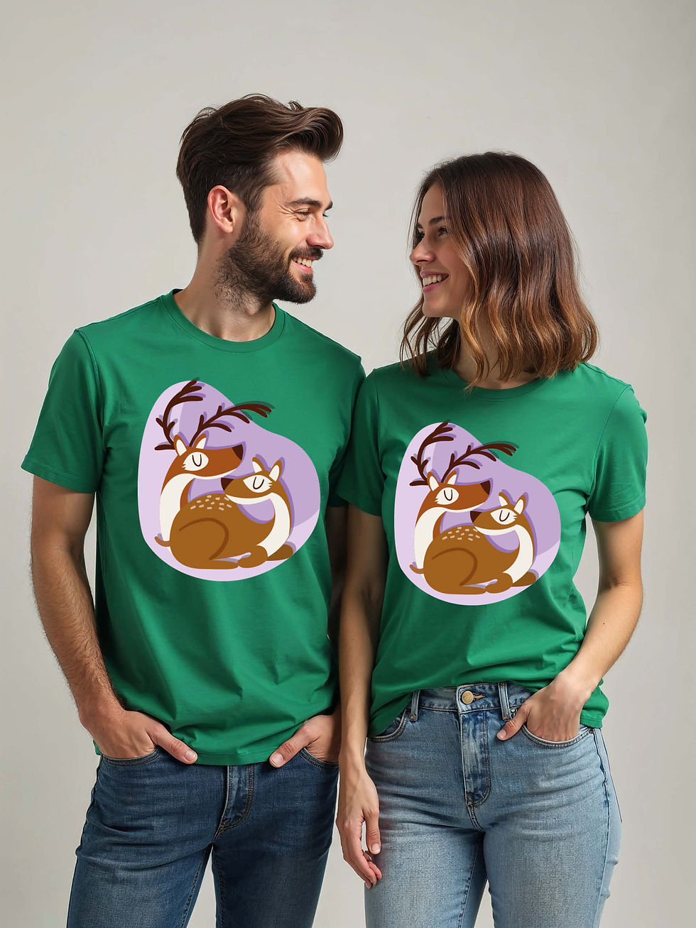 Thumbnail: Trendy Cartoon Couple T-Shirt Lovers Edition – Discount Offer