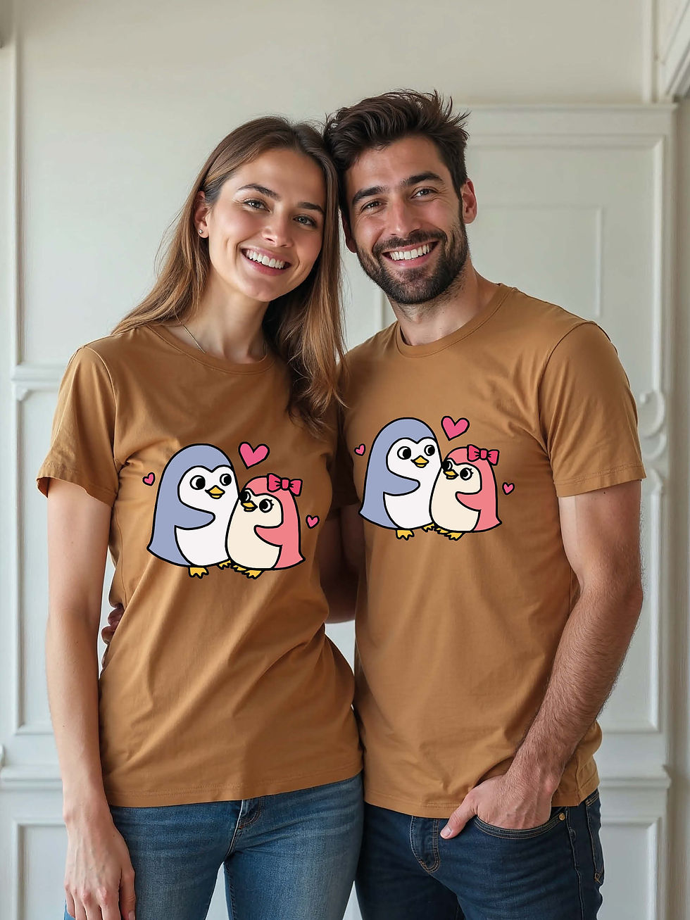 Thumbnail: Stylish Animal Couple T-Shirt Lovers Edition – Hot Deal