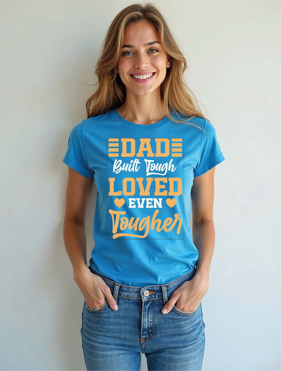 Thumbnail: Loved even tougher Classic Women’s Quote T-Shirt – Fast Delivery