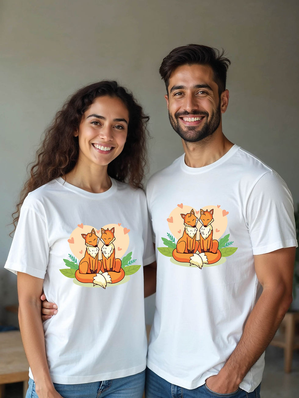 Thumbnail: Matching Outfit Cartoon Couple T-Shirt Lovers Edition – Premium Quality