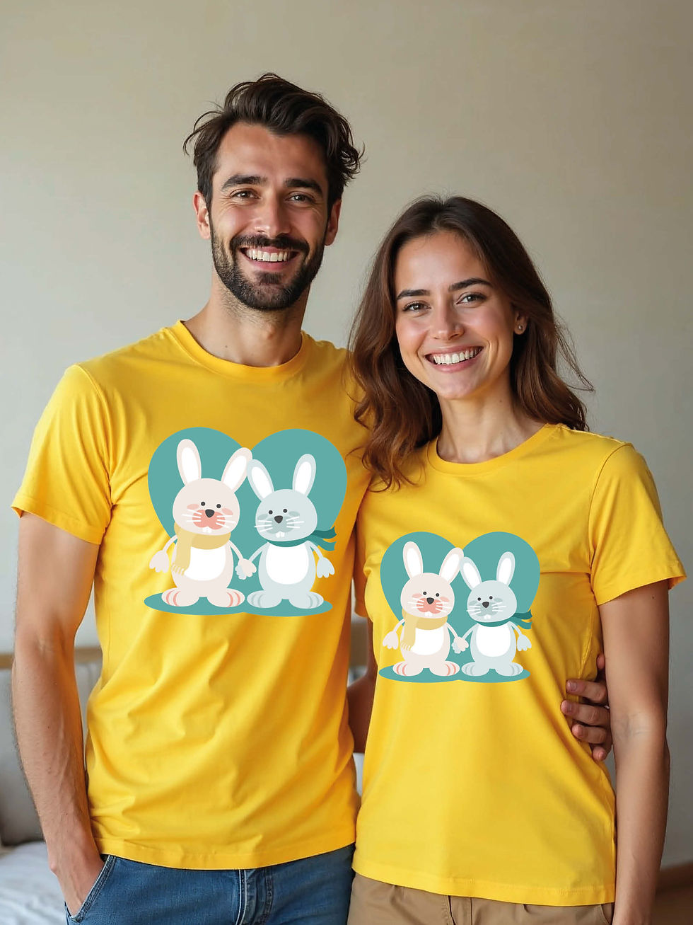 Thumbnail: Matching Outfit Animal Couple Matching Tee Lovers Edition