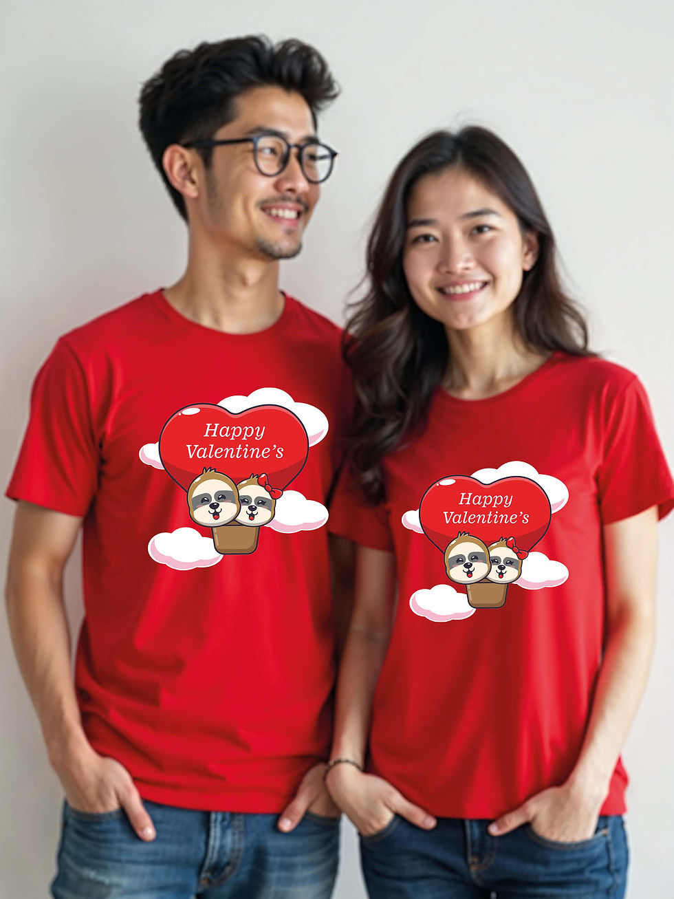 Thumbnail: Matching Outfit Cartoon Couple T-Shirt Lovers Edition – Buy Now