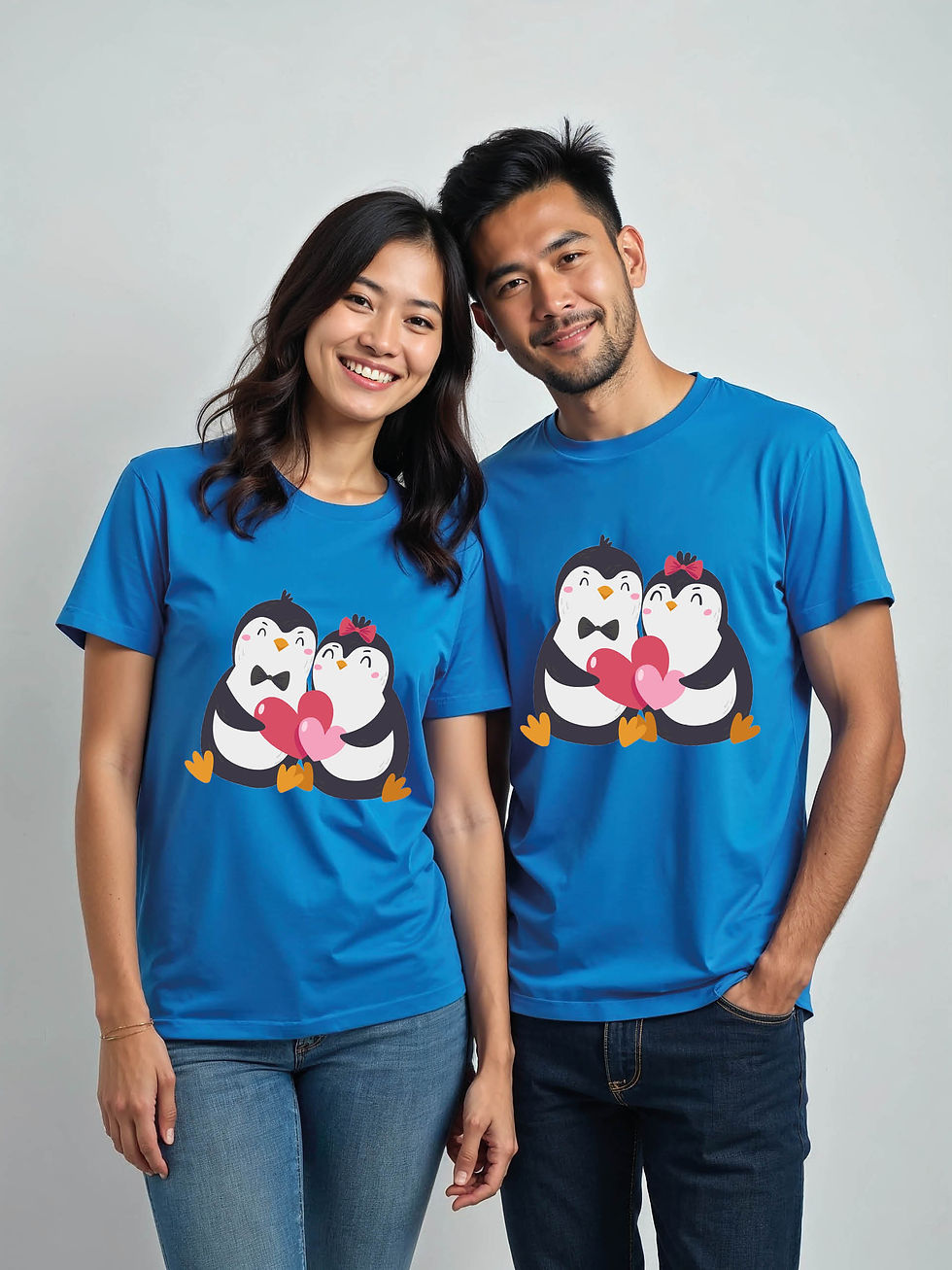Thumbnail: Couple Goals Cartoon Couple Matching Tee Lovers Edition – Fast Delivery