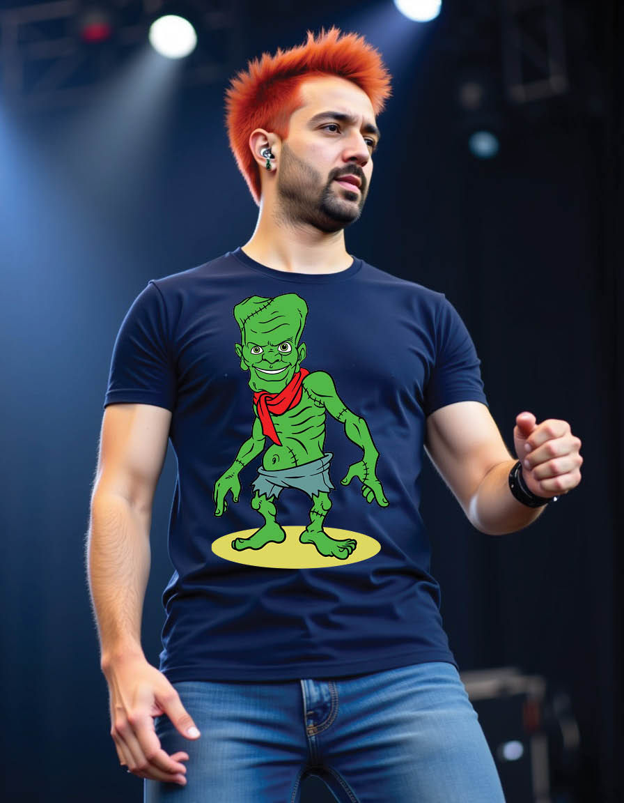 Thumbnail: frankenstein character mens printed graphic t shirt